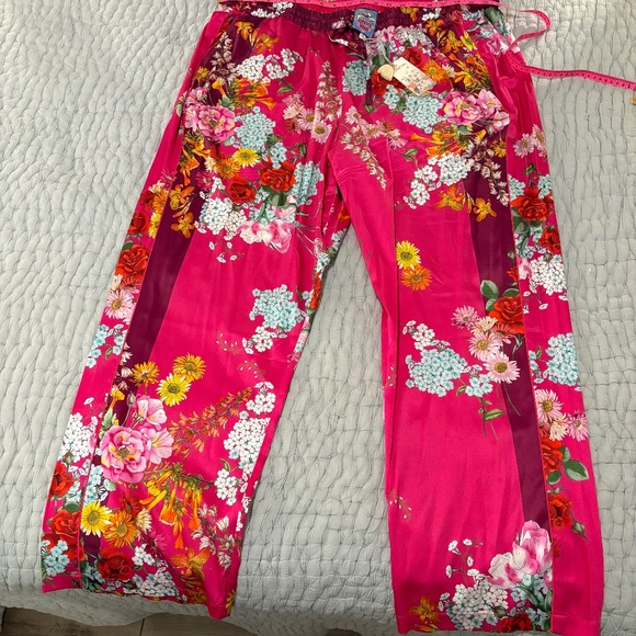 Johnny Was Pants - Johnny Was GOLDEN BOUQUET DIVINE PANT 2X